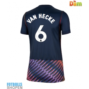 Billiga Tottenham Hotspur Jan Paul van Hecke #6 Bortatröja Dam 2026-27 Kortärmad